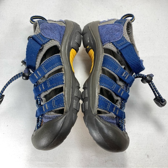 Keen Newsport H2 Navy Blue Outdoor Hiking Sandals Shoes 1009938 Kids Sz 12 - Picture 4 of 7